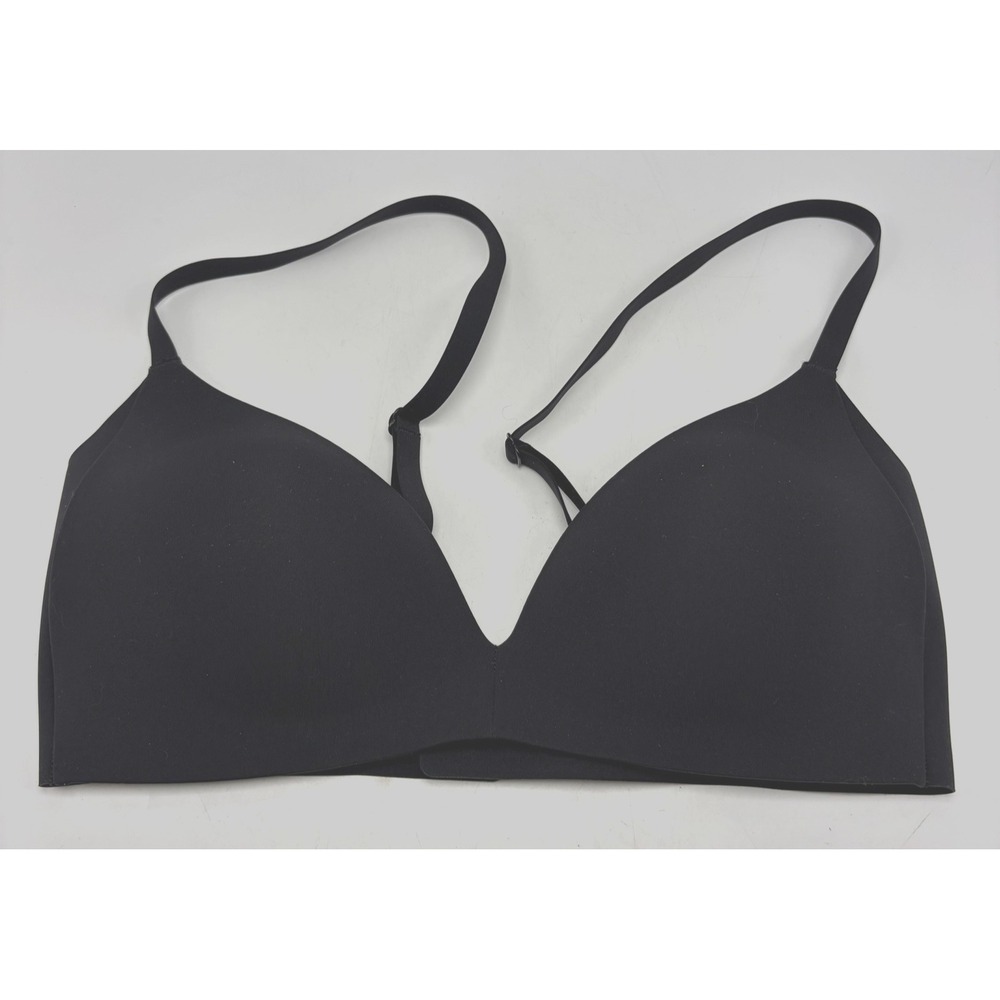 Lululemon Take Shape Bra LW2BK9S Size 32C Black Workout Gym Adjustable
